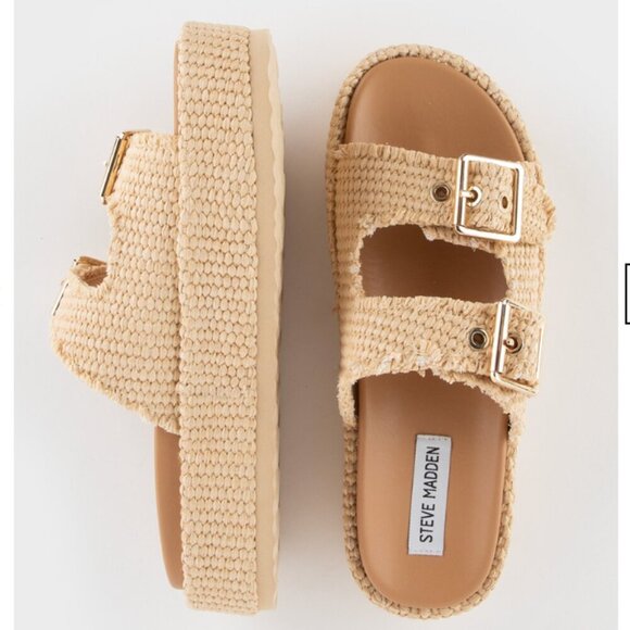 Steve Madden Shoes - NEW  STEVE MADDEN Karrigan Womens Platform Sandals Size9.5